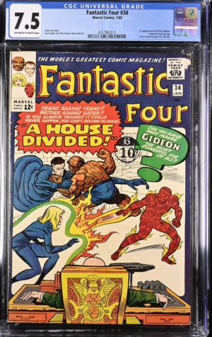 Fantastic Four #34 (1965) CGC 7.5 | Marvel Comics