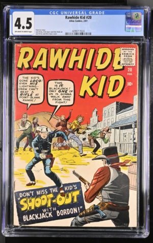 Rawhide Kid #20 (1961) CGC 4.5 | Atlas Comics