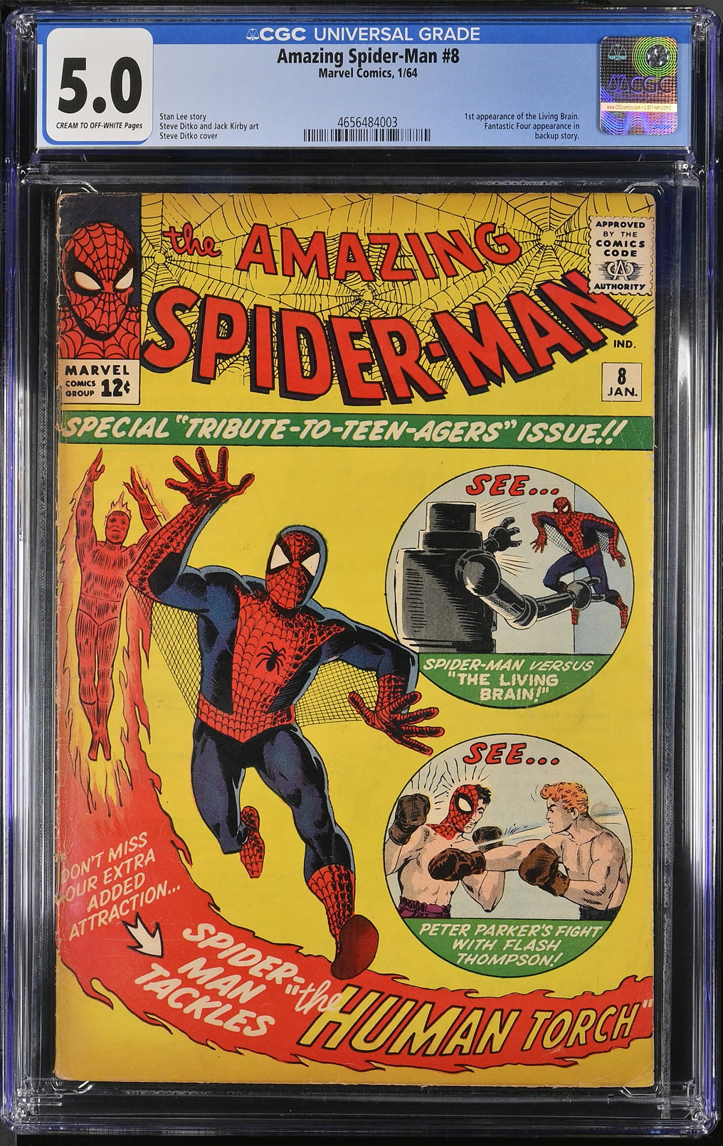 Amazing Spider-Man #8 (1964) CGC 5.0 | Marvel Comics