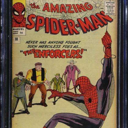 Amazing Spider-Man #10 (1964) CGC 5.0 | Marvel Comics