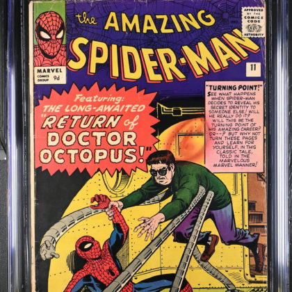 Amazing Spider-Man #11 (1964) CGC 4.5 | Marvel Comics