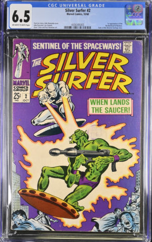 Silver Surfer #2 (1968) CGC 6.5 | Marvel Comics
