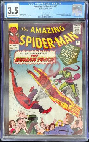 Amazing Spider-Man #17 (1964) CGC 3.5 | Marvel Comics