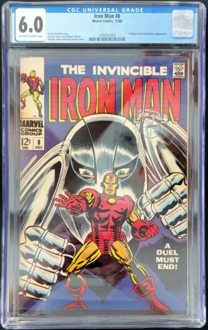 Iron Man #8 (1968) CGC 6.0 | Marvel Comics