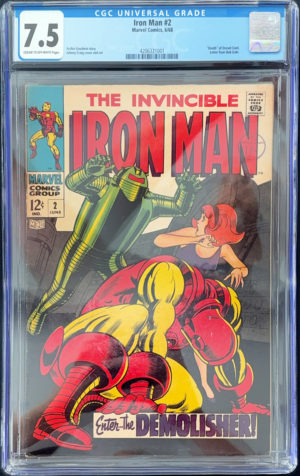 Iron Man #2 (1968) CGC 7.5 | Marvel Comics