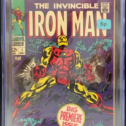 Iron Man #1 (1968) CGC 5.0 | Marvel Comics