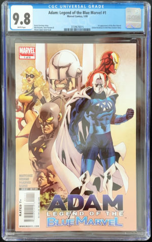 Adam: Legend of the Blue Marvel #1 (2009) CGC 9.8 | Marvel Comics