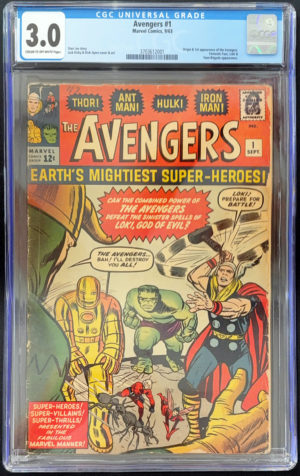 Avengers #1 (1963) CGC 3.0 | Marvel Comics