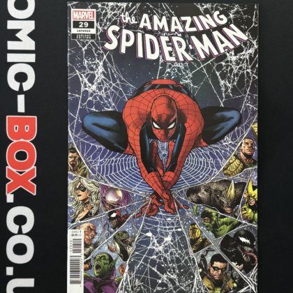 The Amazing Spider-Man #29 Marvel 2023 1:25 Checchetto Variant McGuinness Cover