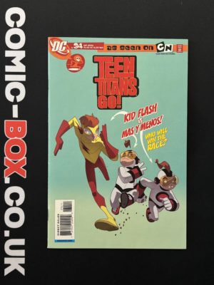 Teen Titans Go! Vol 1 #34 DC 2006 Direct Edition Cover Low print Run
