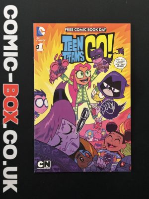 Teen Titans Go! #1 DC 2015 Direct Edition Flip Book Low Print Run
