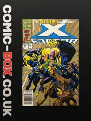 X-Factor #71 Marvel 1991 2nd Print Larry Stroman and Al Milgrom Cover