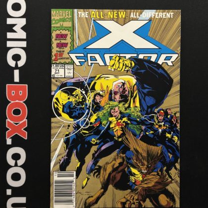 X-Factor #71 Marvel 1991 2nd Print Larry Stroman and Al Milgrom Cover