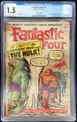 Fantastic Four #12 (1963) CGC 1.5 | Marvel Comics