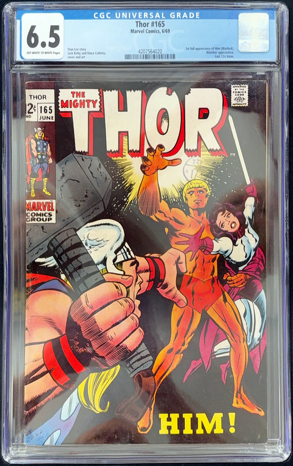 Thor #165 (1969) CGC 6.5 | Marvel Comics