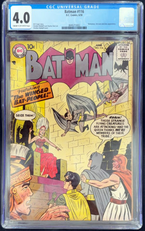 Batman #116 (1958) CGC 4.0 | D.C. Comics