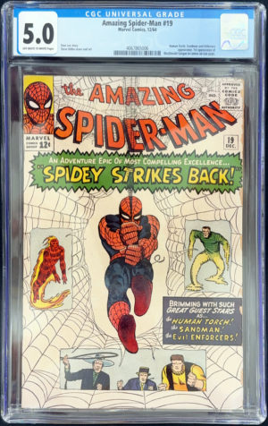 Amazing Spider-Man #19 (1964) CGC 5.0 | Marvel Comics