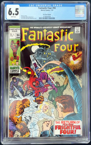 Fantastic Four #94 (1970) CGC 6.5 | Marvel Comics