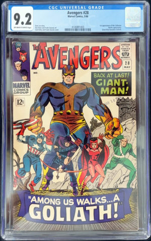 Avengers #28 (1966) CGC 9.2 | Marvel Comics