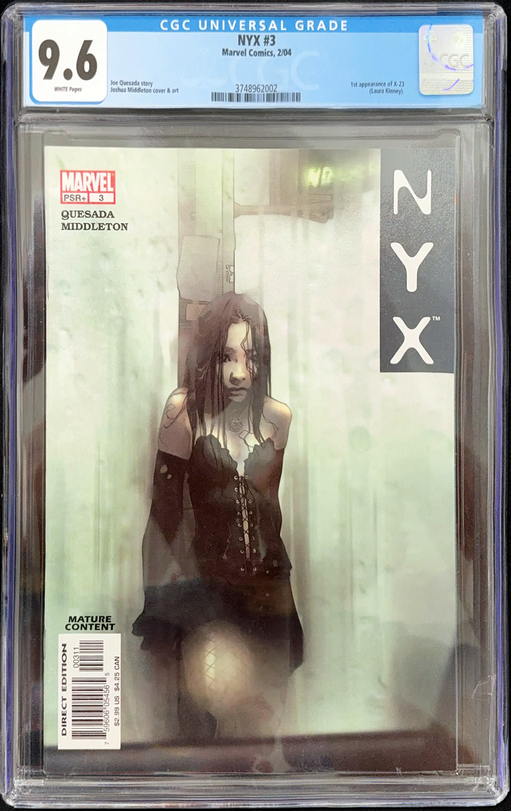 NYX #3 (2004) CGC 9.6 | Marvel Comics