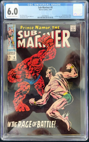 Sub-Mariner #8 (1968) CGC 6.0 | Marvel Comics
