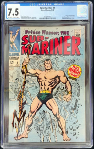 Sub-Mariner #1 (1968) CGC 7.5 | Marvel Comics