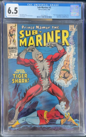 Sub-Mariner #5 (1968) CGC 6.5 | Marvel Comics