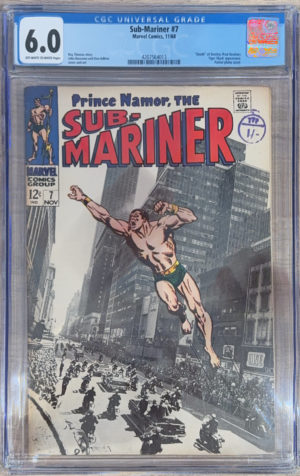 Sub-Mariner #7 (1968) CGC 6.0 | Marvel Comics