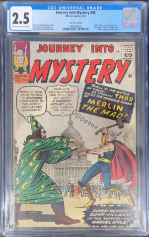 Journey Into Mystery #96 (1963) CGC 2.5 | Marvel Comics