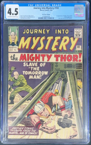 Journey Into Mystery #102 (1964) CGC 4.5 | Marvel Comics