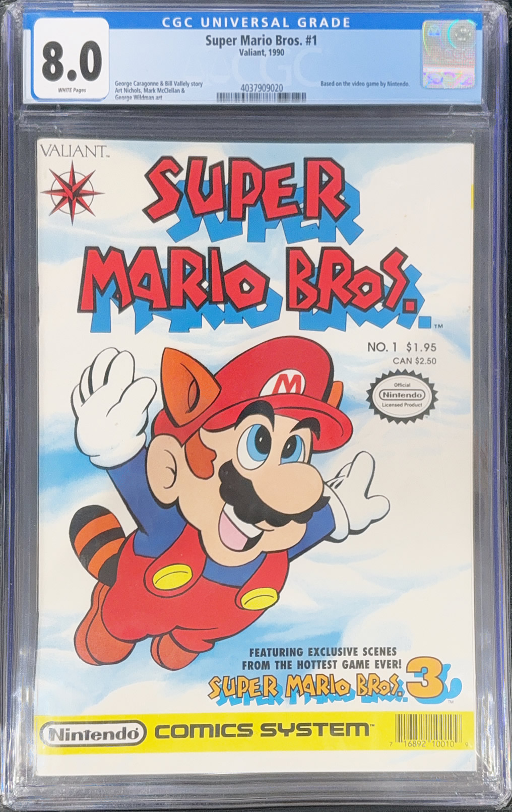 Super Mario Bros. #1 (1990) CGC 8.0 | Valiant