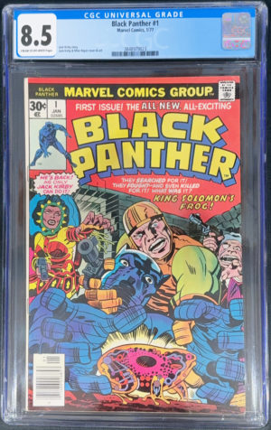 Black Panther #1 (1977) CGC 8.5 | Marvel Comics