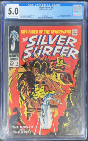 Silver Surfer #3 (1968) CGC 5.0 | Marvel Comics