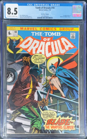 Tomb of Dracula #10 (1973) CGC 8.5 | Marvel