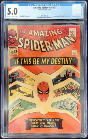 Amazing Spider-Man #31 (1965) CGC 5.0 | Marvel Comics