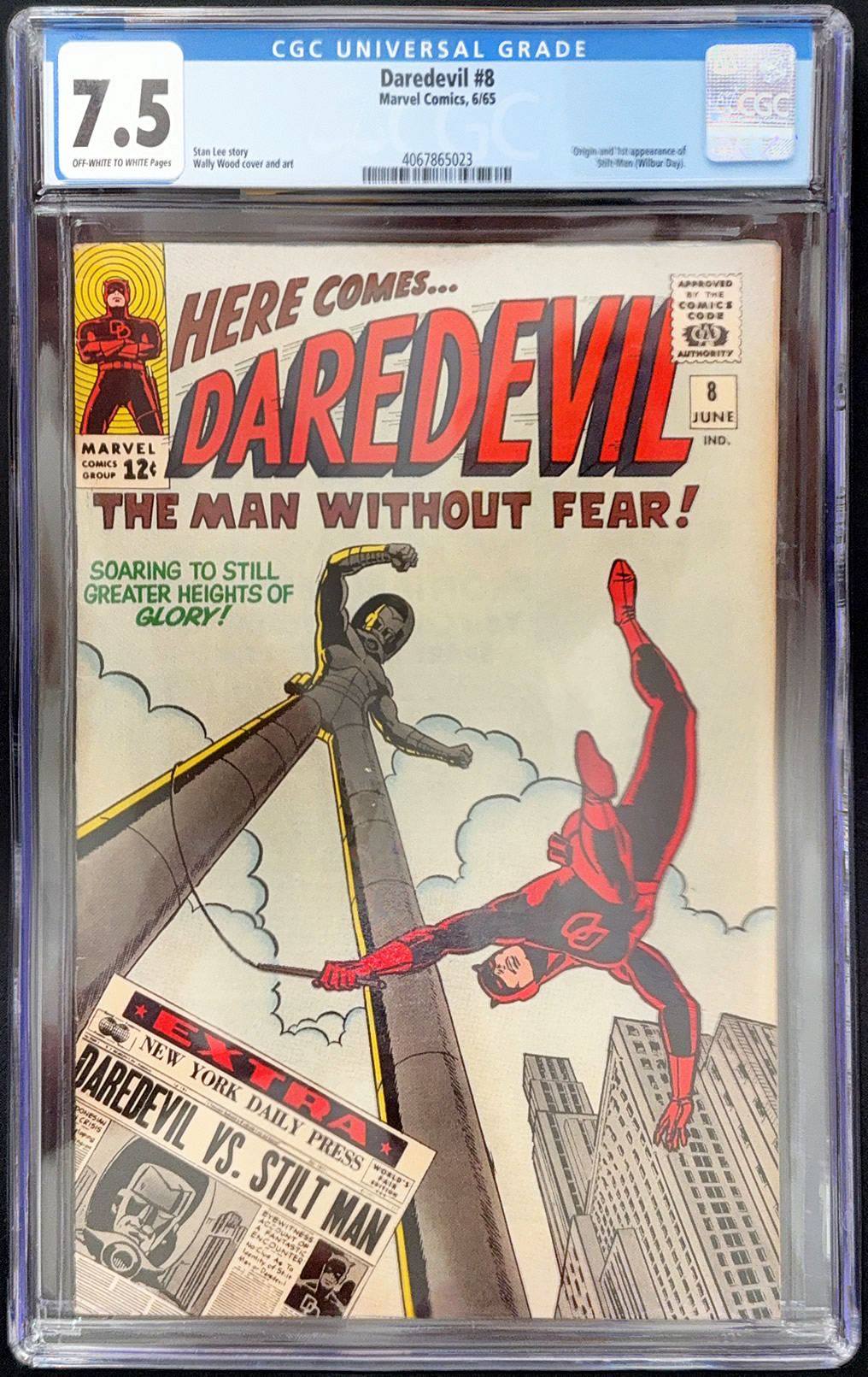 Daredevil #8 (1965) CGC 7.5 | Marvel Comics