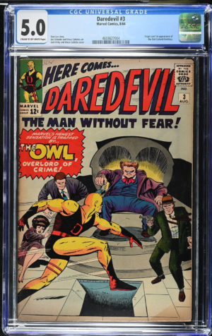 Daredevil #3 (1964) CGC 5.0 | Marvel Comics
