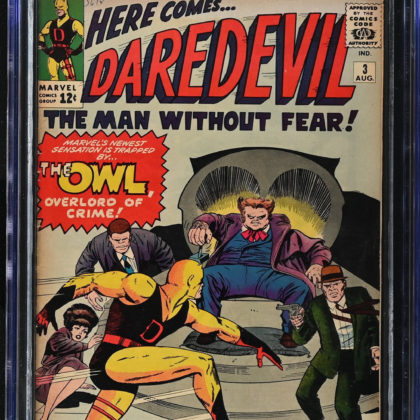 Daredevil #3 (1964) CGC 5.0 | Marvel Comics