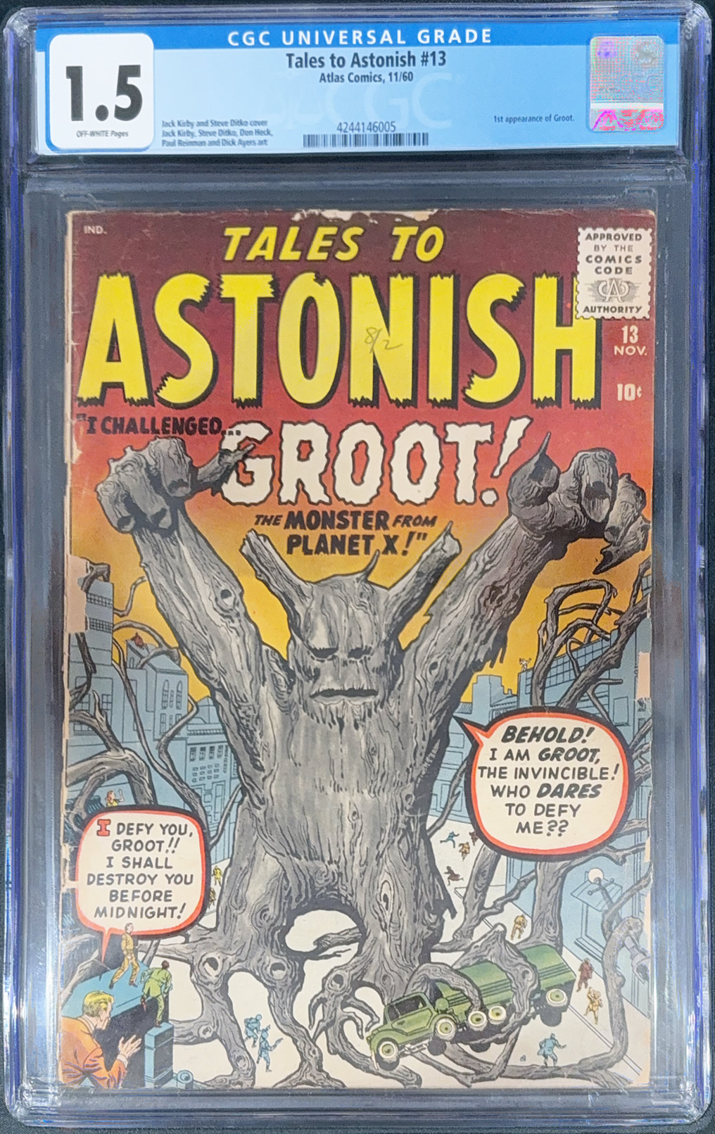 Tales to Astonish #13 (1960) CGC 1.5 | Atlas Comics