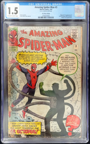 Amazing Spider-Man #3 (1963) CGC 1.5 | Marvel Comics