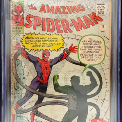 Amazing Spider-Man #3 (1963) CGC 1.5 | Marvel Comics