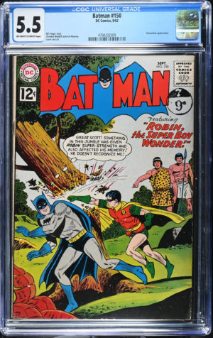 Batman #150 (1962) CGC 5.5 | DC Comics