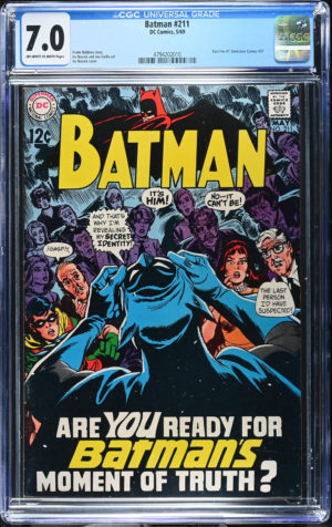 Batman #211 (1969) CGC 7.0 | DC Comics