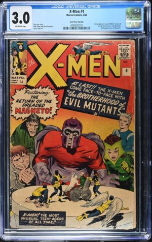 X-Men #4 (1964) CGC 3.0 | Marvel Comics