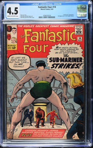 Fantastic Four #14 (1963) CGC 4.5 | Marvel Comics