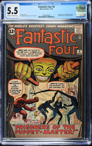 Fantastic Four #8 (1962) CGC 5.5 | Marvel Comics