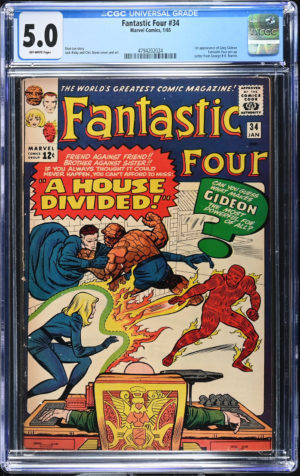 Fantastic Four #34 (1965) CGC 5.0 | Marvel Comics