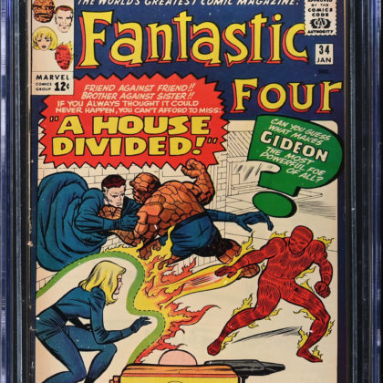 Fantastic Four #34 (1965) CGC 5.0 | Marvel Comics
