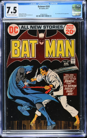 Batman #243 (1972) CGC 7.5 | DC Comics