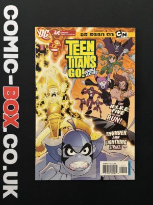 Teen Titans Go! #40 DC 2007 Vol 1 Low Print Run Direct Edition Cartoon Network
